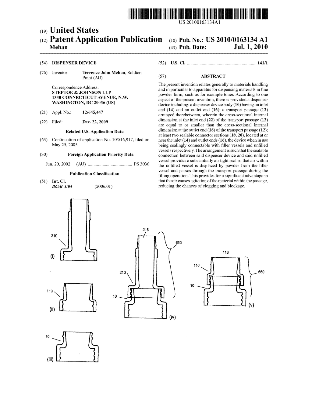 DISPENSER DEVICE - diagram, schematic, and image 01