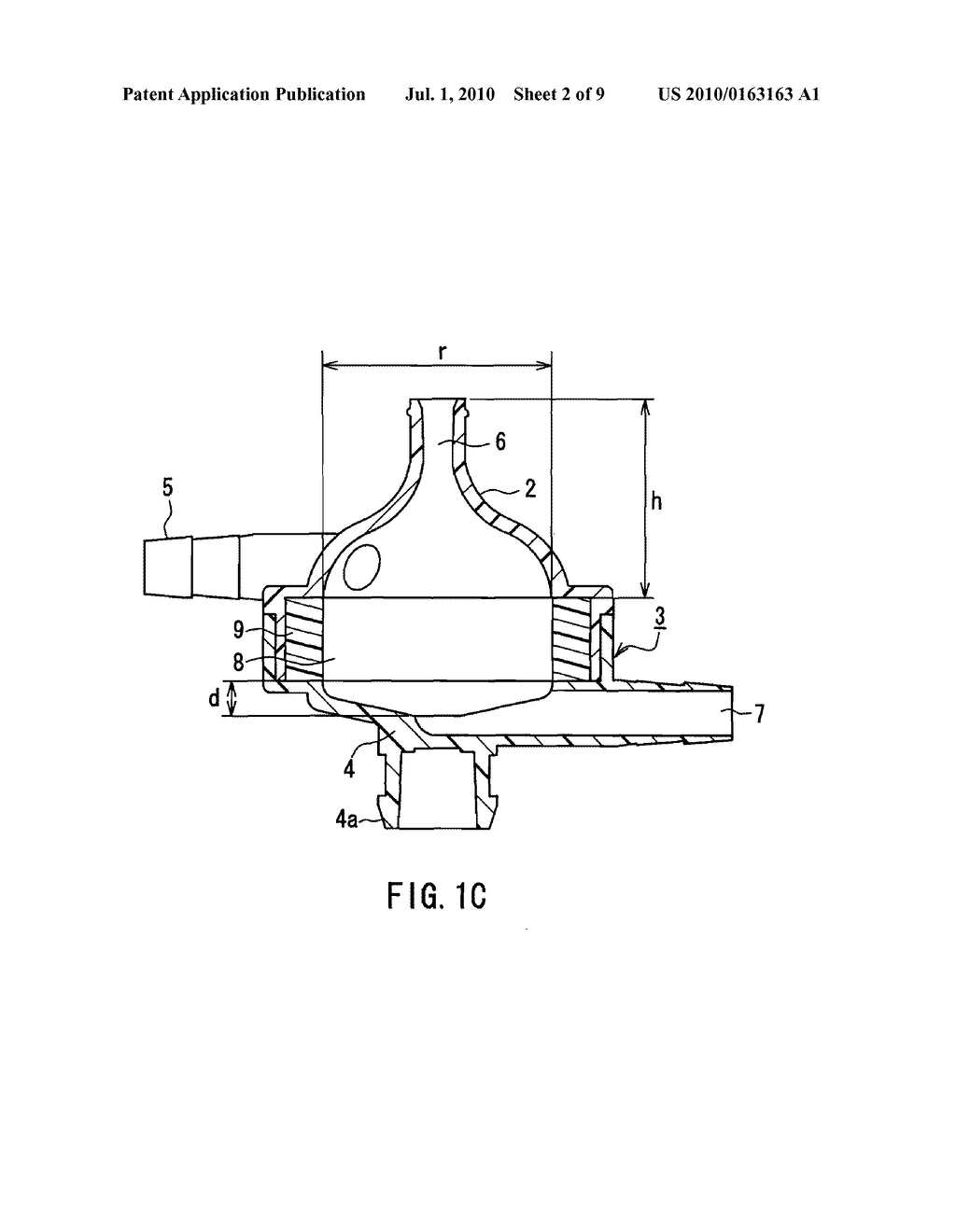 BLOOD FILTER DEVICE AND METHOD OF PRODUCING THE SAME - diagram, schematic, and image 03