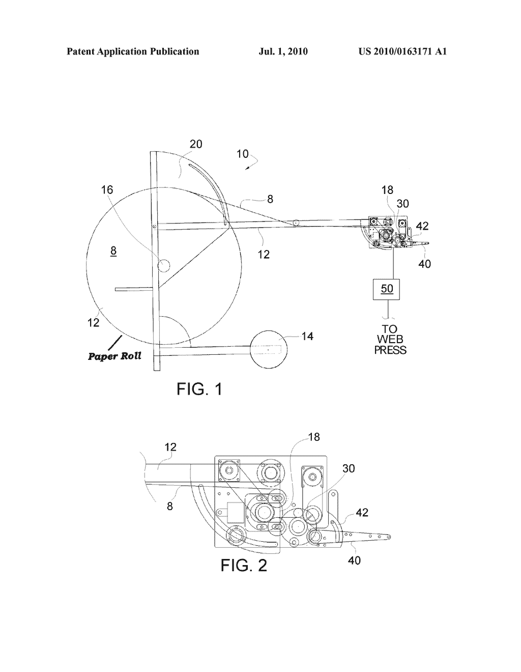 METHOD OF PLACING INSERTS INTO A WEB PRESS PRODUCT USING A SYNCHRONIZED WEB-PRESS INSERT PLACING UNIT - diagram, schematic, and image 02