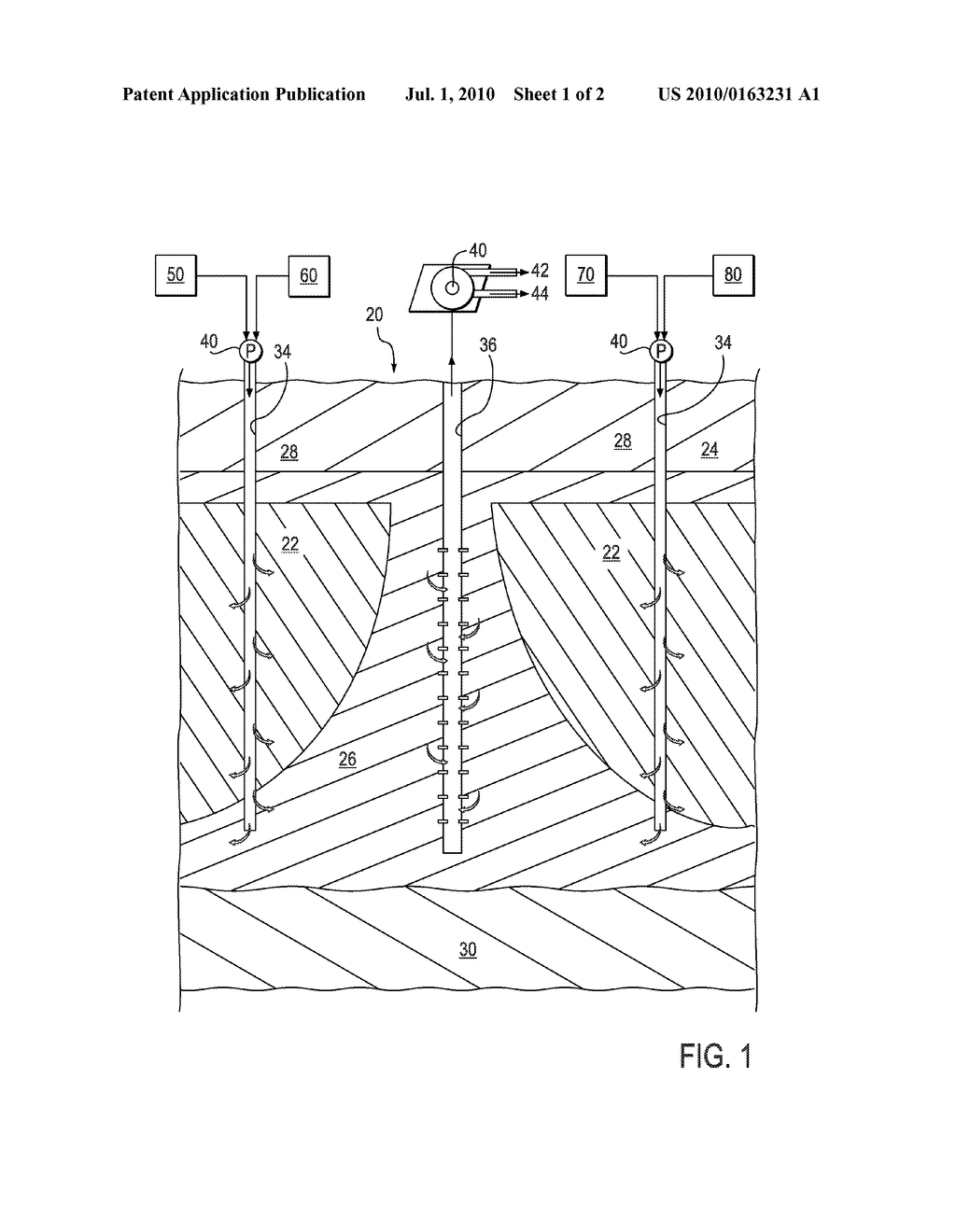 METHOD AND SYSTEM FOR PRODUCING HYDROCARBONS FROM A HYDRATE RESERVOIR USING AVAILABLE WASTE HEAT - diagram, schematic, and image 02