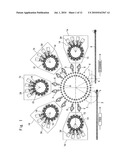 CONTAINER CONVEYER DEVICE diagram and image