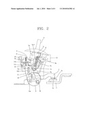 SWITCHING MECHANISM CAPABLE OF INDICATING CONTACTS STATUS AND MOLD CASED CIRCUIT BREAKER HAVING THE SAME MECHANISM diagram and image