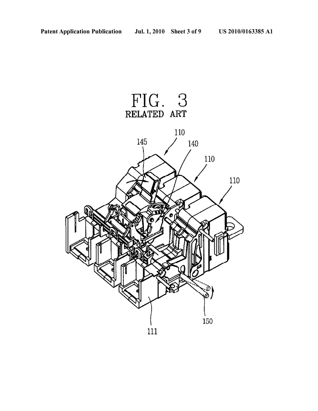 ELASTIC PRESSING UNIT AND MOLDED CASE CIRCUIT BREAKER HAVING THE SAME - diagram, schematic, and image 04