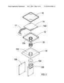 IMAGE PUSH-BUTTON ASSEMBLY STRUCTURE diagram and image