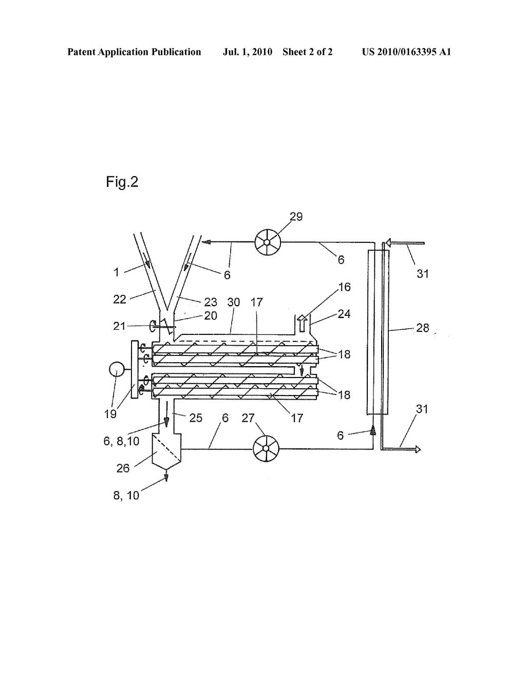 METHOD FOR THE RAPID PYROLYSIS OF LIGNOCELLULOSE - diagram, schematic, and image 03