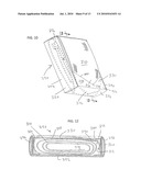 SHIRT BOXES AND ARRANGEMENTS OF ARTICLES OF CLOTHING THEREIN diagram and image