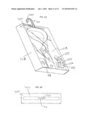 SHIRT BOXES AND ARRANGEMENTS OF ARTICLES OF CLOTHING THEREIN diagram and image