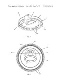 SINGLE-USE LEAK/SPILL PREVENTION CONTAINER LID AND DISPOSABLE CONTAINER diagram and image