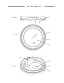 SINGLE-USE LEAK/SPILL PREVENTION CONTAINER LID AND DISPOSABLE CONTAINER diagram and image