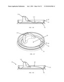 SINGLE-USE LEAK/SPILL PREVENTION CONTAINER LID AND DISPOSABLE CONTAINER diagram and image