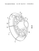 Engagement flange for removable dispenser cartridge diagram and image