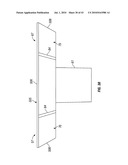 Engagement flange for removable dispenser cartridge diagram and image