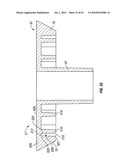 Engagement flange for removable dispenser cartridge diagram and image