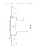 Engagement flange for removable dispenser cartridge diagram and image