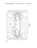 Engagement flange for removable dispenser cartridge diagram and image