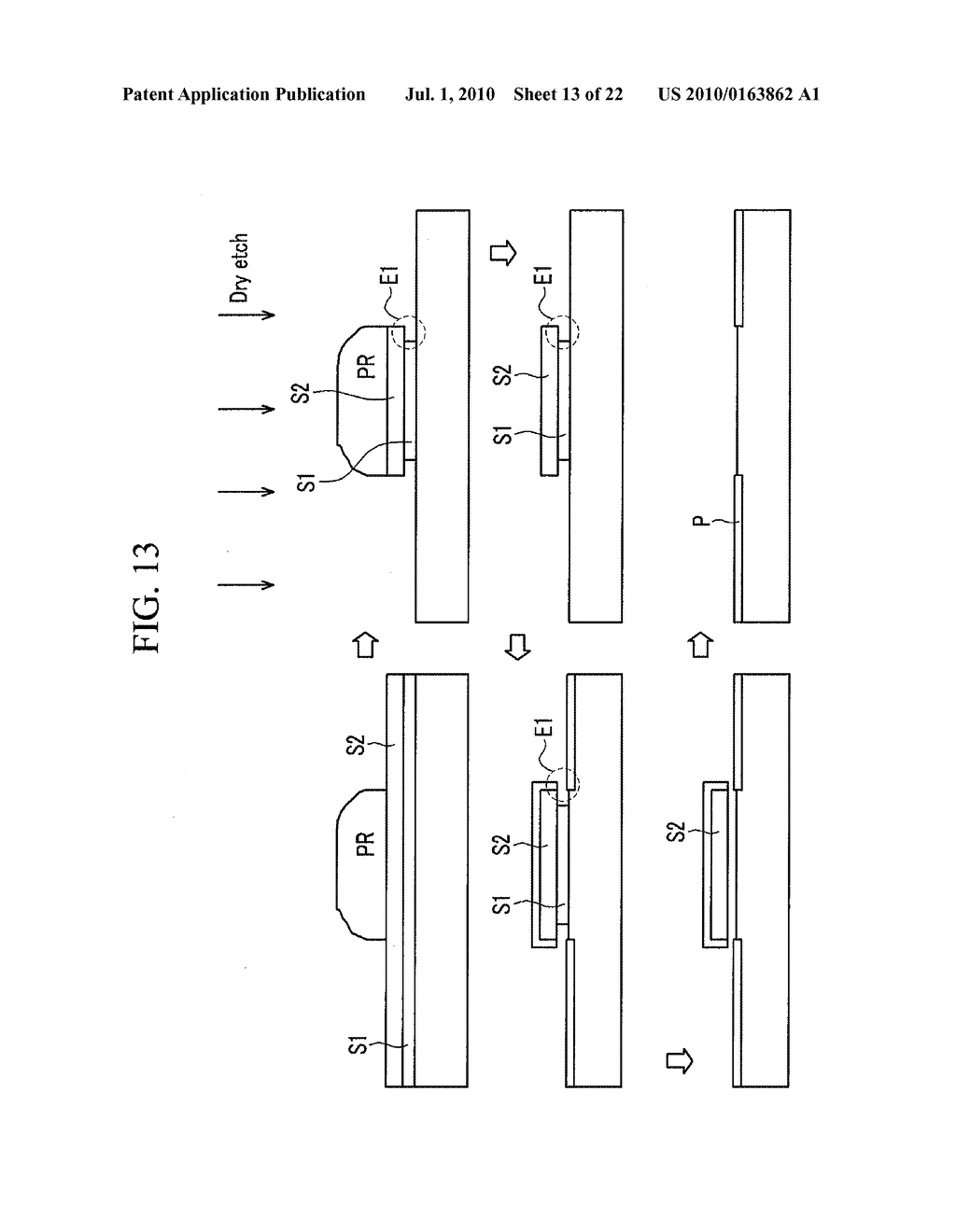 THIN FILM TRANSISTOR ARRAY SUBSTRATE AND METHOD OF FABRICATING THE SAME - diagram, schematic, and image 14