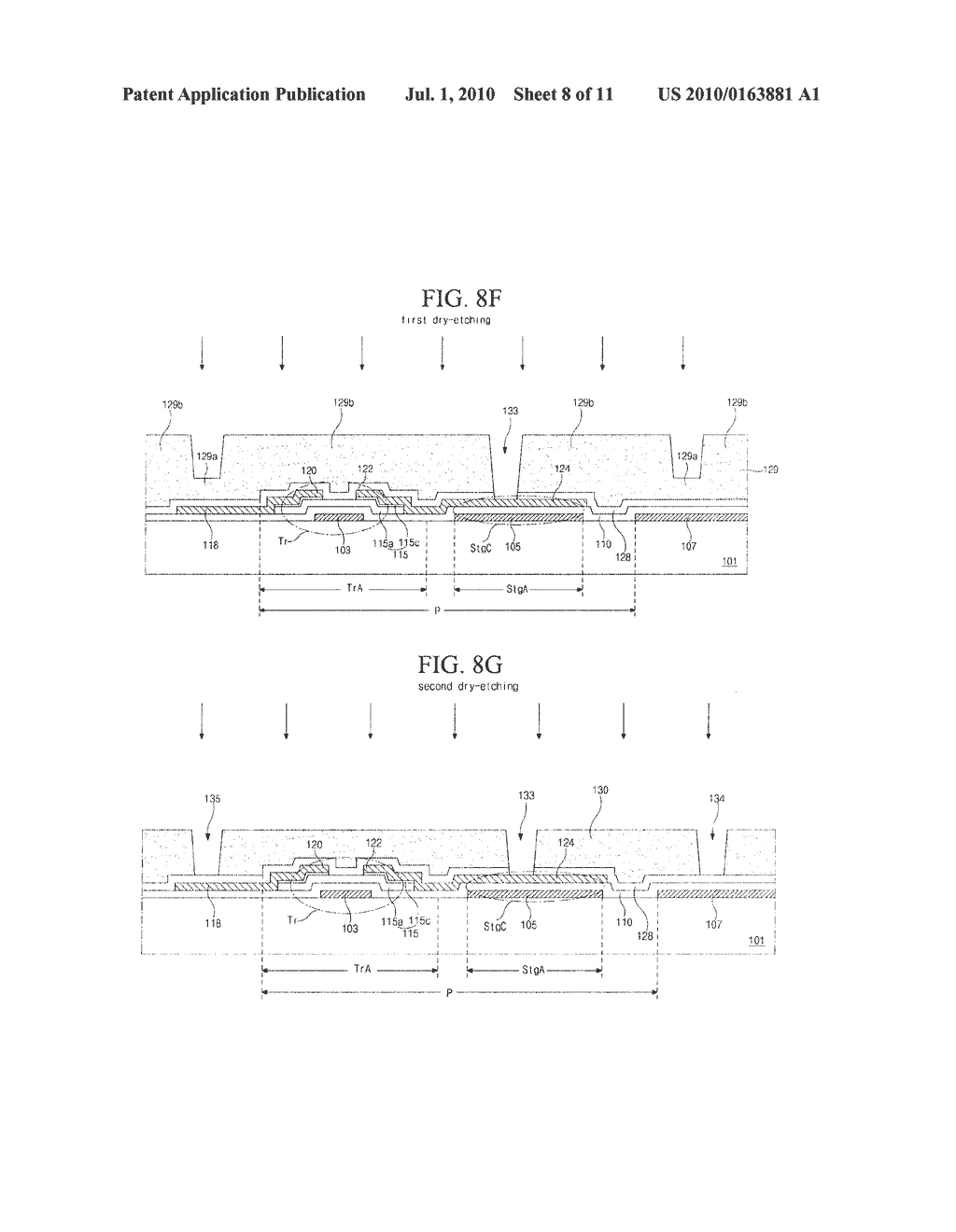 ARRAY SUBSTRATE FOR ELECTROPHORESIS TYPE DISPLAY DEVICE AND METHOD OF MANUFACTURING THE SAME, METHOD OF REPAIRING A LINE OF THE SAME - diagram, schematic, and image 09