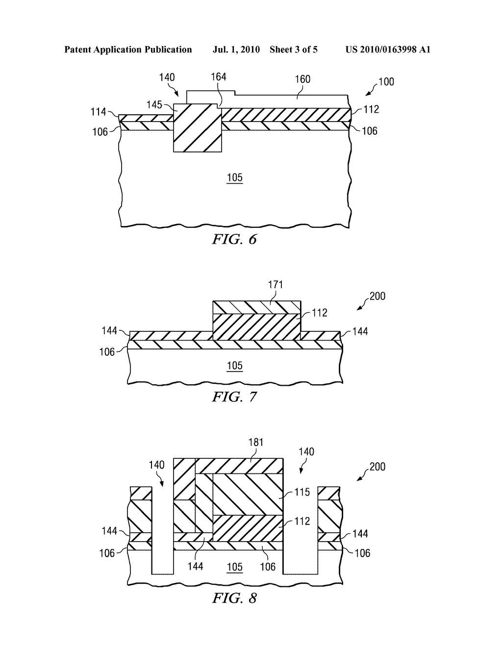 TRENCH ISOLATION COMPRISING PROCESS HAVING MULTIPLE GATE DIELECTRIC THICKNESSES AND INTEGRATED CIRCUITS THEREFROM - diagram, schematic, and image 04