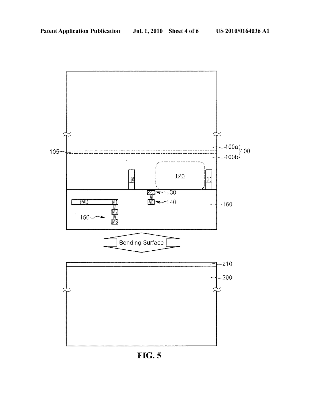 BACK SIDE ILLUMINATION IMAGE SENSOR AND METHOD FOR MANUFACTURING THE SAME - diagram, schematic, and image 05