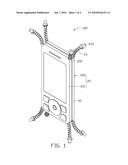 PORTABLE ELECTRONIC DEVICE WITH AUTOMATIC PROTECTION CAPABILITY diagram and image