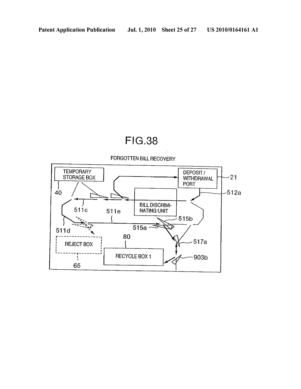 Bill Deposit/Withdrawal Machine For depositing/Withdrawing Bills - diagram, schematic, and image 26