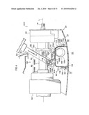 COLUMN-MOUNTED KNEE AIRBAG DEVICE diagram and image