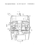 COLUMN-MOUNTED KNEE AIRBAG DEVICE diagram and image