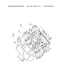 COLUMN-MOUNTED KNEE AIRBAG DEVICE diagram and image