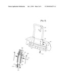 CAR SEAT HEADREST MOUNTING STRUCTURE diagram and image