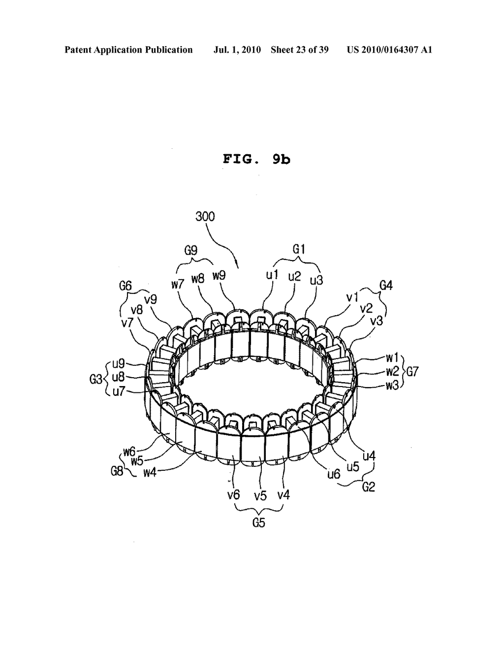 METHOD OF MAKING INTEGRATED STATOR, BRUSHLESS DIRECT-CURRENT MOTOR OF RADIAL CORE TYPE DOUBLE ROTOR STRUCTURE USING THE INTEGRATED STATOR, AND METHOD OF MAKING THE SAME - diagram, schematic, and image 24