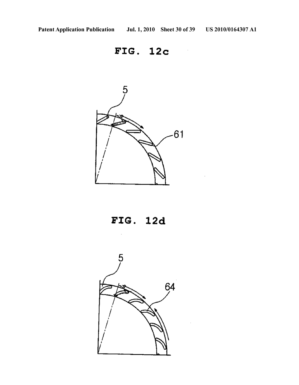 METHOD OF MAKING INTEGRATED STATOR, BRUSHLESS DIRECT-CURRENT MOTOR OF RADIAL CORE TYPE DOUBLE ROTOR STRUCTURE USING THE INTEGRATED STATOR, AND METHOD OF MAKING THE SAME - diagram, schematic, and image 31