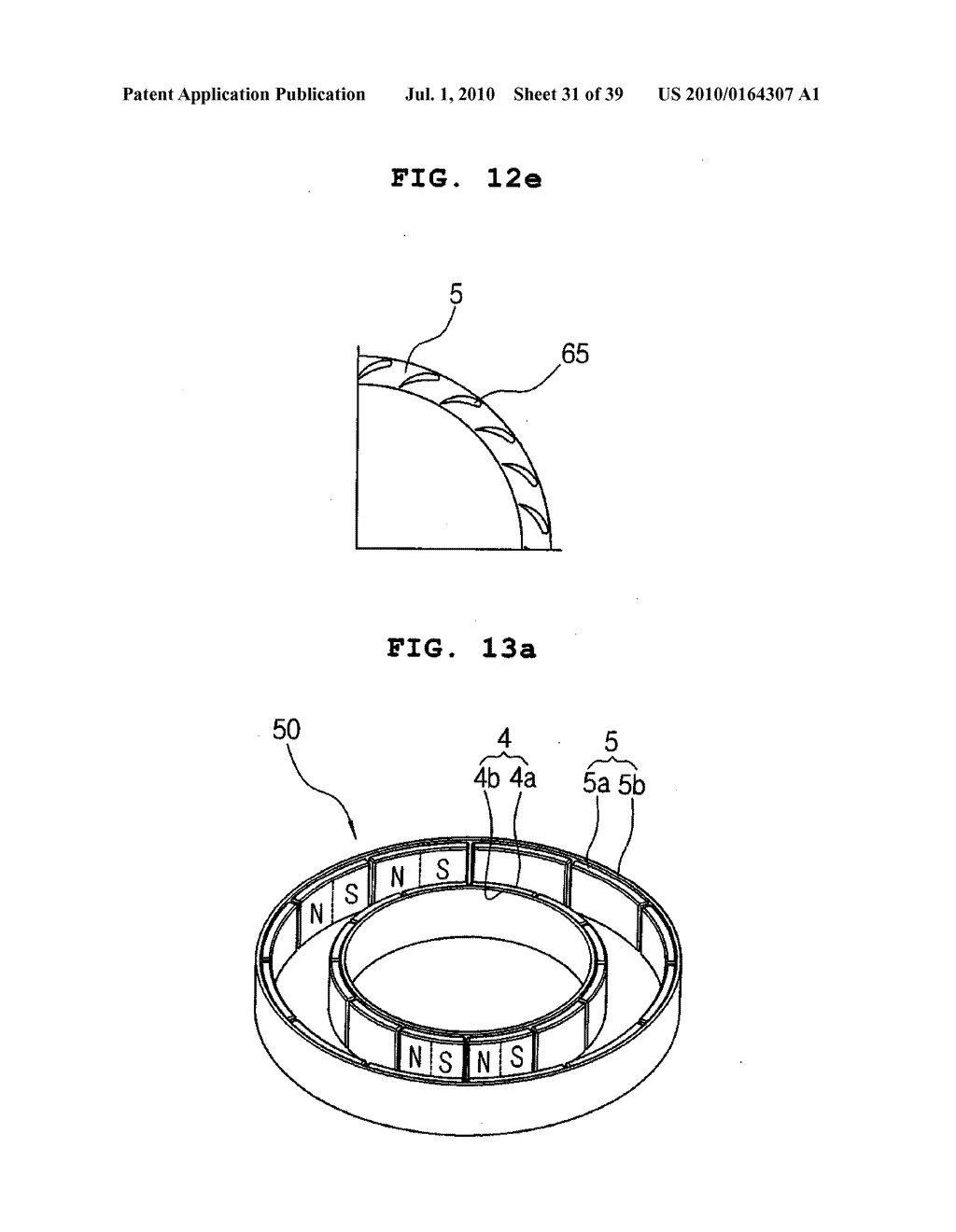 METHOD OF MAKING INTEGRATED STATOR, BRUSHLESS DIRECT-CURRENT MOTOR OF RADIAL CORE TYPE DOUBLE ROTOR STRUCTURE USING THE INTEGRATED STATOR, AND METHOD OF MAKING THE SAME - diagram, schematic, and image 32