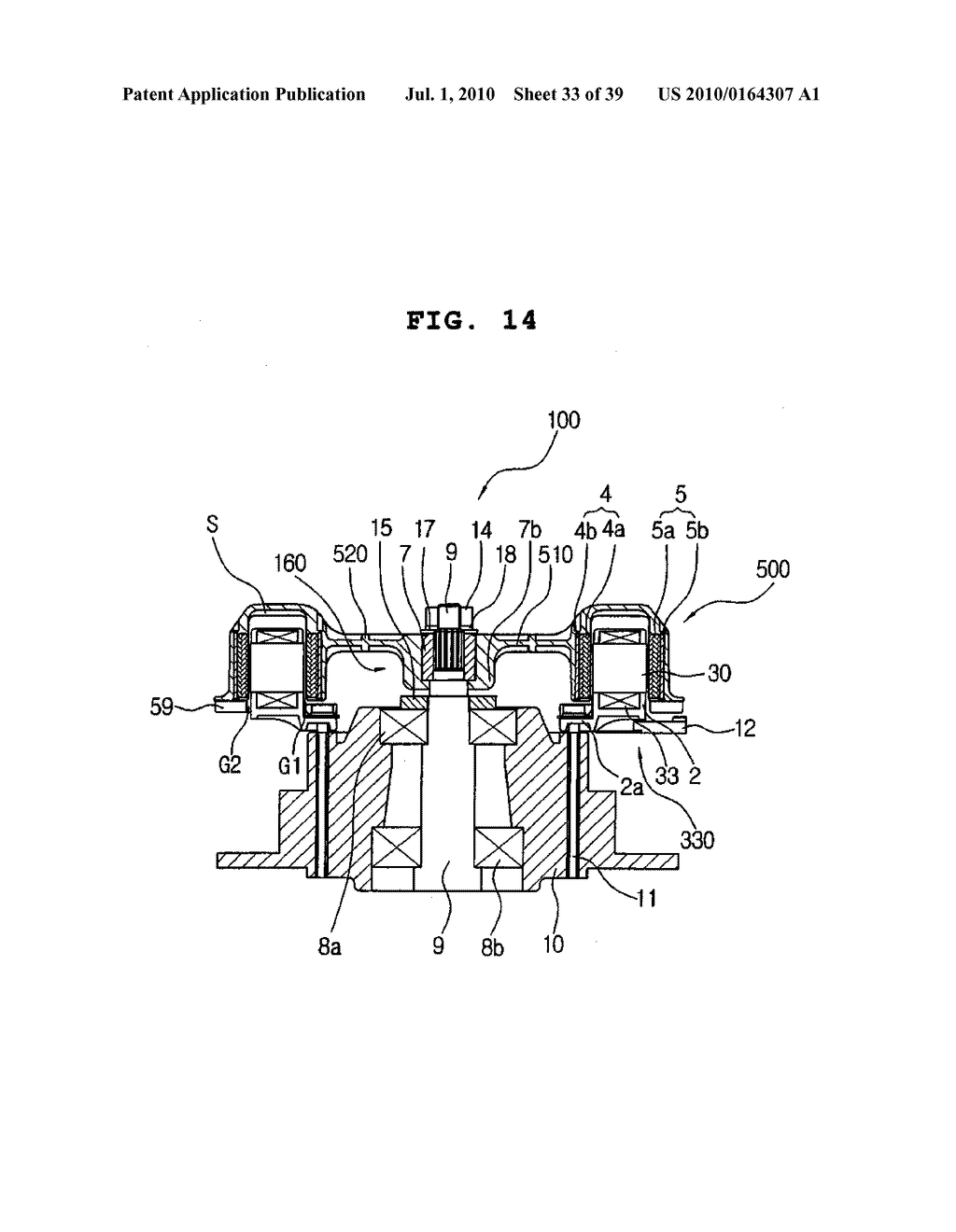 METHOD OF MAKING INTEGRATED STATOR, BRUSHLESS DIRECT-CURRENT MOTOR OF RADIAL CORE TYPE DOUBLE ROTOR STRUCTURE USING THE INTEGRATED STATOR, AND METHOD OF MAKING THE SAME - diagram, schematic, and image 34