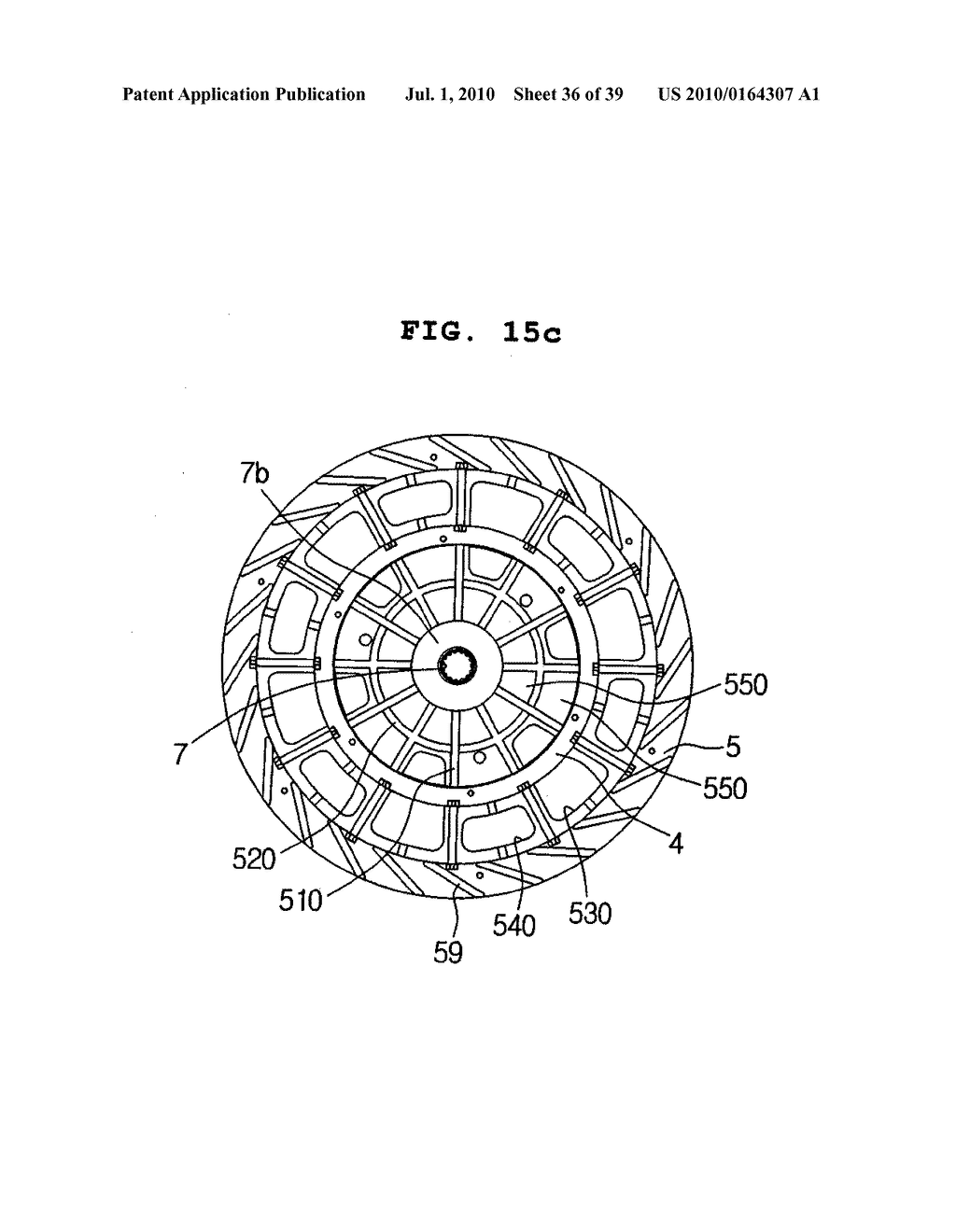 METHOD OF MAKING INTEGRATED STATOR, BRUSHLESS DIRECT-CURRENT MOTOR OF RADIAL CORE TYPE DOUBLE ROTOR STRUCTURE USING THE INTEGRATED STATOR, AND METHOD OF MAKING THE SAME - diagram, schematic, and image 37