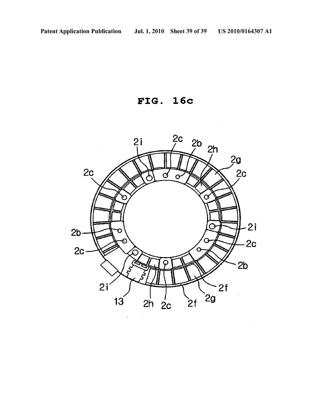 METHOD OF MAKING INTEGRATED STATOR, BRUSHLESS DIRECT-CURRENT MOTOR OF RADIAL CORE TYPE DOUBLE ROTOR STRUCTURE USING THE INTEGRATED STATOR, AND METHOD OF MAKING THE SAME - diagram, schematic, and image 40