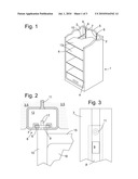 DOMESTIC APPLIANCE COMPRISING A SUPPORT SYSTEM diagram and image