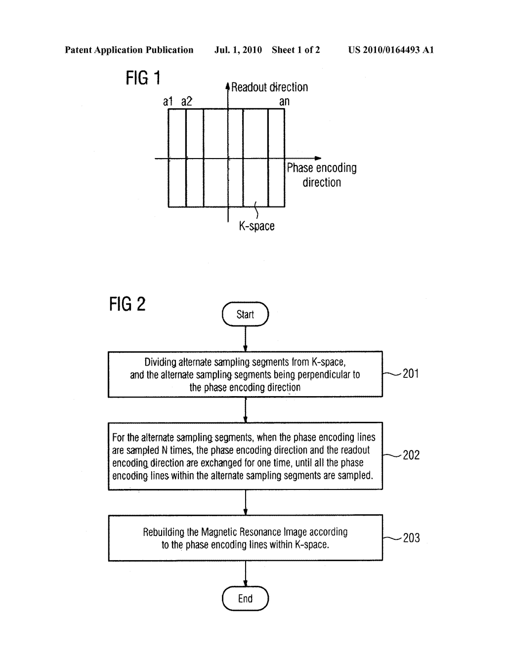 METHOD AND DEVICE FOR SUPPRESSING MOTION ARTIFACTS IN MAGNETIC RESONANCE IMAGING - diagram, schematic, and image 02