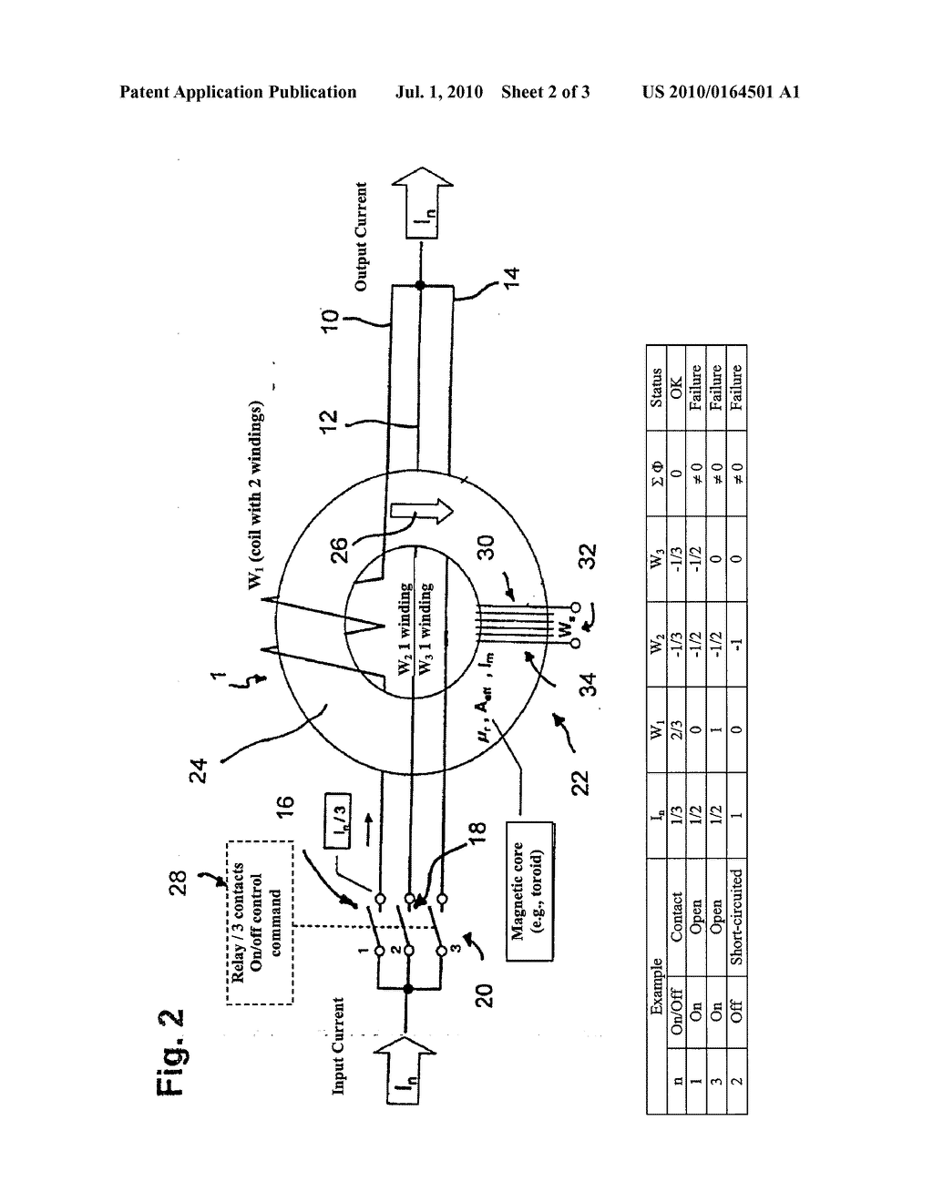 ALTERNATING CURRENT SWITCH DEVICE AND METHOD FOR THE MONITORING OR DIAGNOSIS OF THE OPERABILITY OF AN ALTERNATING CURRENT SWITCH DEVICE - diagram, schematic, and image 03