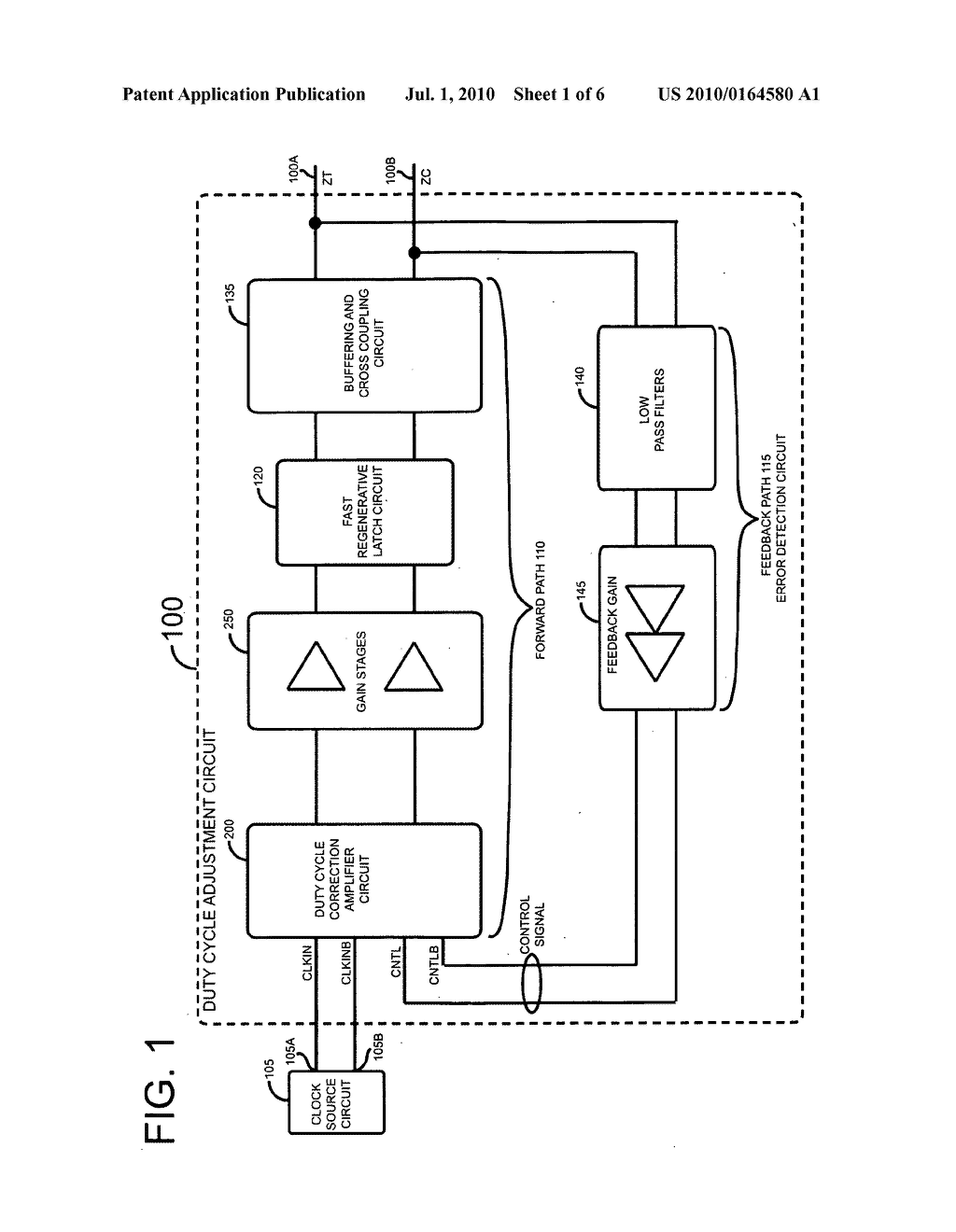 HIGH SPEED CLOCK SIGNAL DUTY CYCLE ADJUSTMENT - diagram, schematic, and image 02