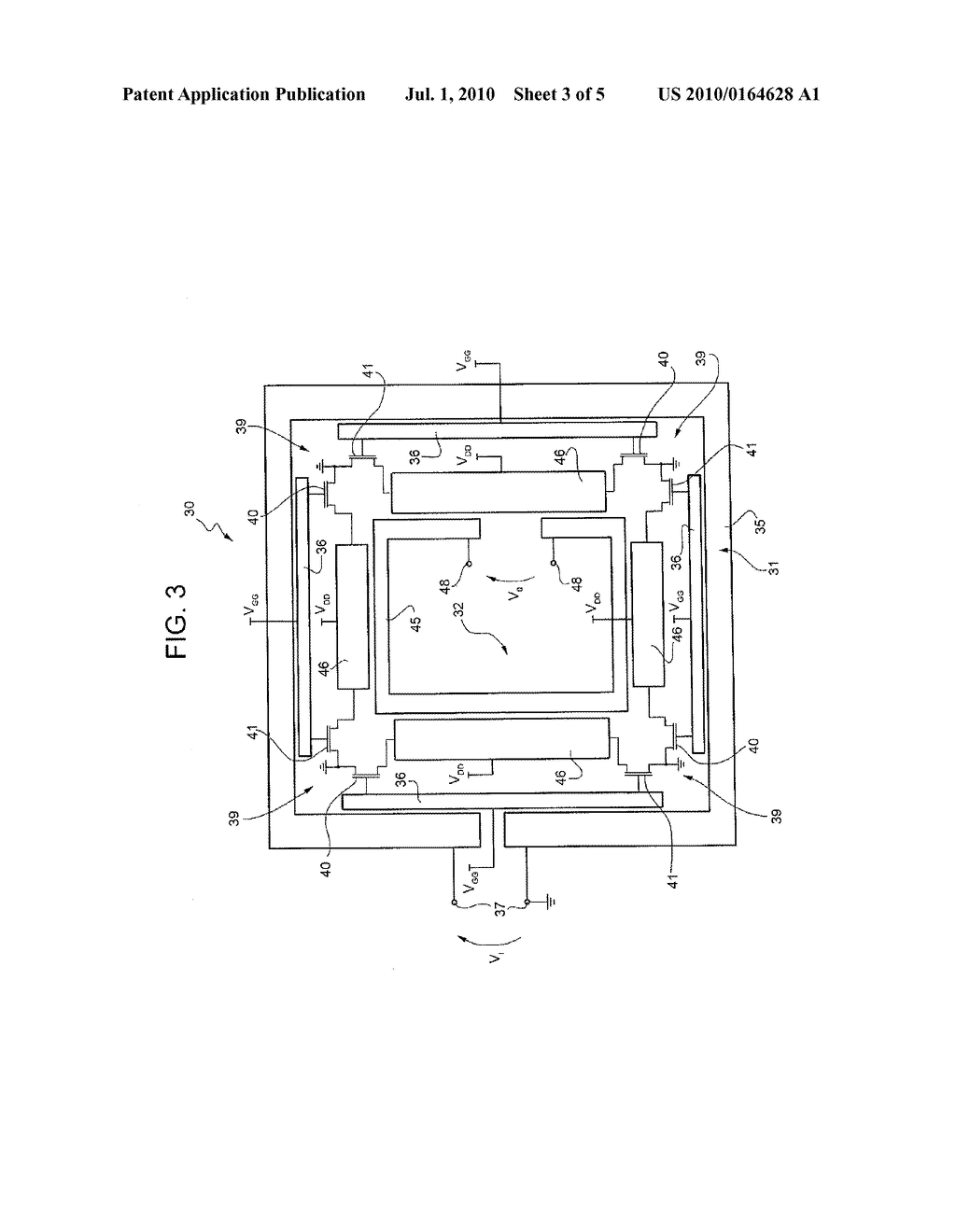 DISTRIBUTED ACTIVE TRANSFORMER AMPLIFIER WITH DIFFERENTIAL POWER COMBINER - diagram, schematic, and image 04