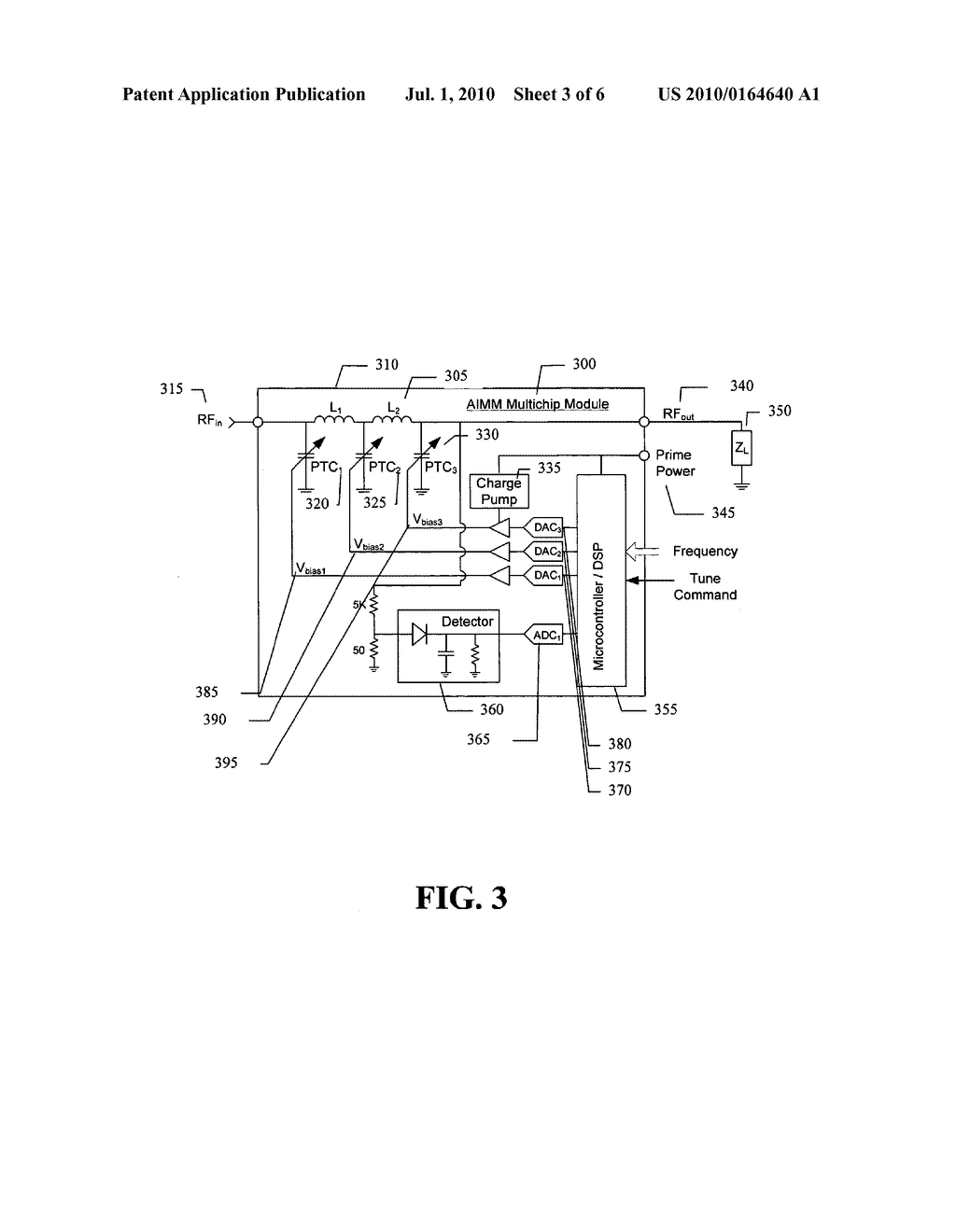 METHOD AND APPARATUS FOR ADAPTIVE IMPEDANCE MATCHING - diagram, schematic, and image 04