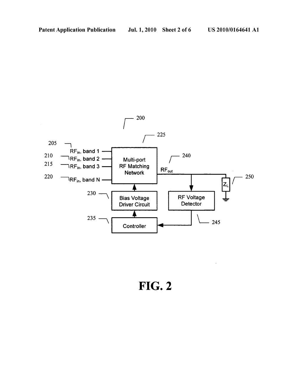 METHOD AND APPARATUS FOR ADAPTIVE IMPEDANCE MATCHING - diagram, schematic, and image 03