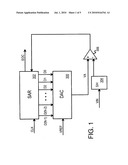 DUAL-USE COMPARATOR/OP AMP FOR USE AS BOTH A SUCCESSIVE-APPROXIMATION ADC AND DAC diagram and image