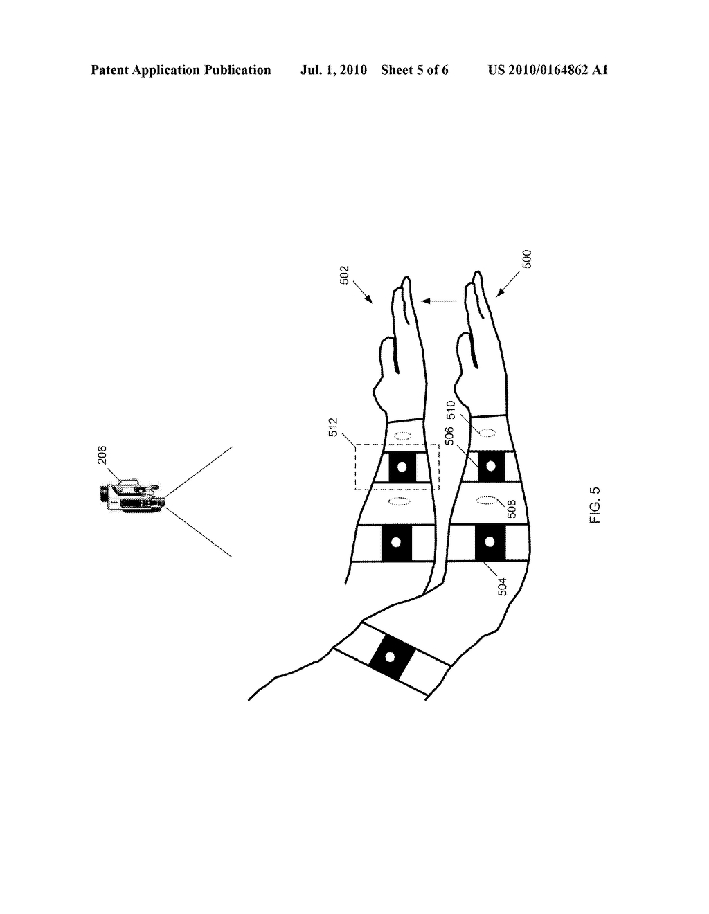 Visual and Physical Motion Sensing for Three-Dimensional Motion Capture - diagram, schematic, and image 06