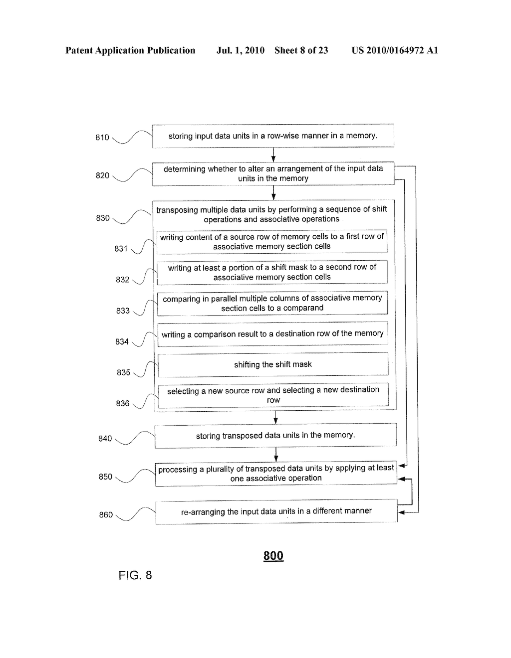 SYSTEM, METHOD AND APPARATUS FOR MEMORY WITH EMBEDDED ASSOCIATIVE SECTION FOR COMPUTATIONS - diagram, schematic, and image 09