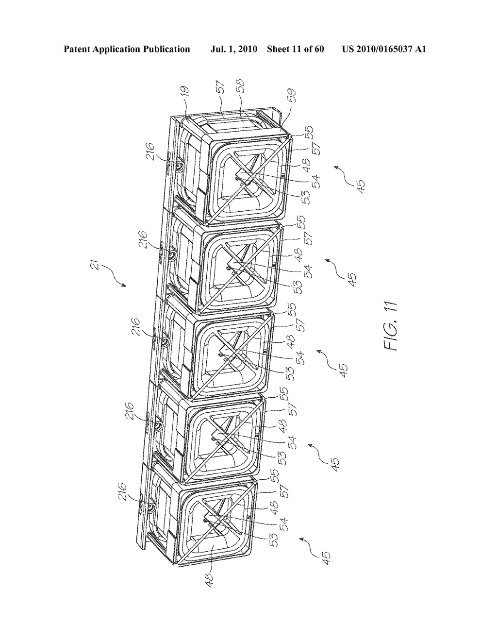 PRINT CARTRDGE CRADLE UNIT INCORPORATING MAINTENANCE ASSEMBLY - diagram, schematic, and image 12