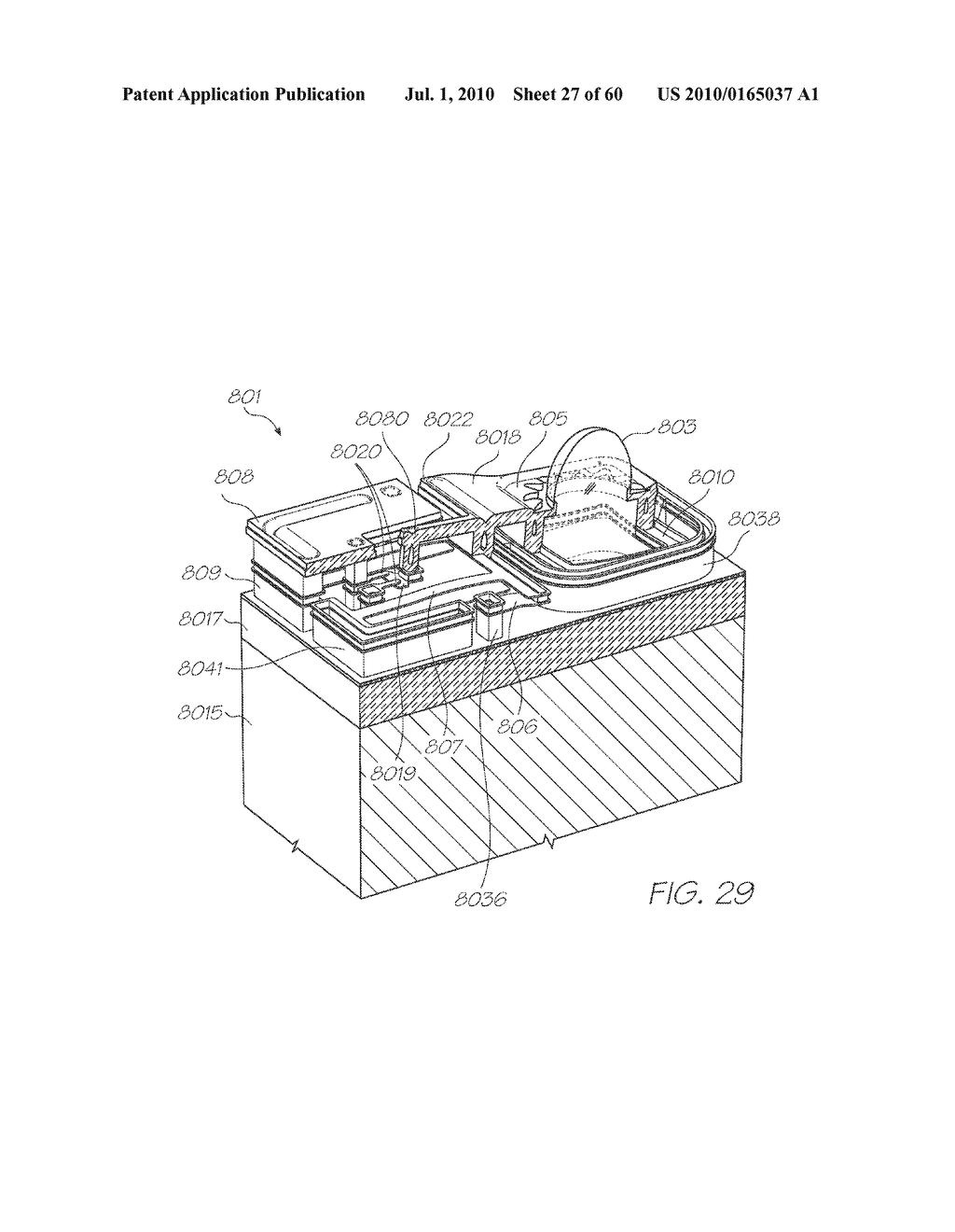 PRINT CARTRDGE CRADLE UNIT INCORPORATING MAINTENANCE ASSEMBLY - diagram, schematic, and image 28