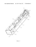 PRINT ENGINE ASSEMBLY WITH ROTATABLE PLATEN DEFINING CAVITY FOR HOLDING BLOTTING MATERIAL diagram and image