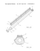 PRINT ENGINE ASSEMBLY WITH ROTATABLE PLATEN DEFINING CAVITY FOR HOLDING BLOTTING MATERIAL diagram and image