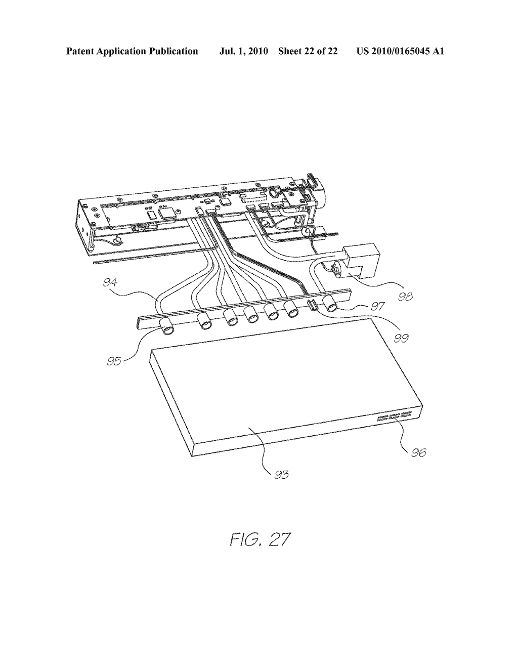 PRINT ENGINE ASSEMBLY WITH ROTATABLE PLATEN DEFINING CAVITY FOR HOLDING BLOTTING MATERIAL - diagram, schematic, and image 23